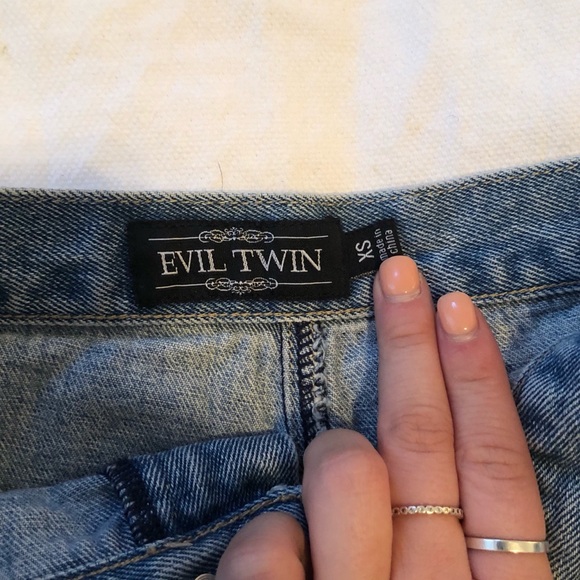 Evil Twin Fringe Shorts - Picture 2 of 4